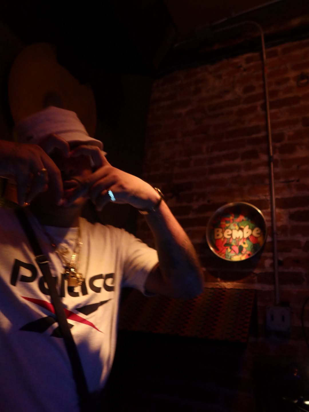 DJ booth at Bembe